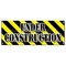 Signmission UNDER CONSTRUCTION BANNER SIGN workers construction demolition crew B-Under Construction - alternate 1